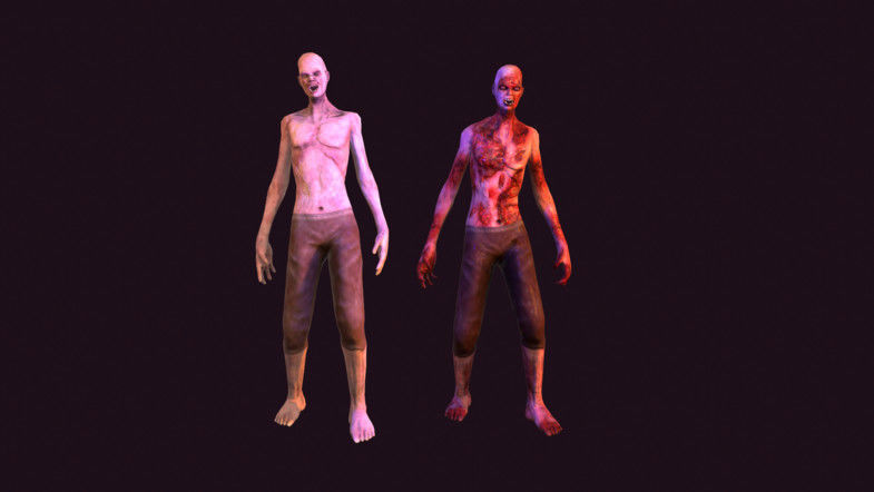 Characters Creatures Pack Low-poly 3D model_9