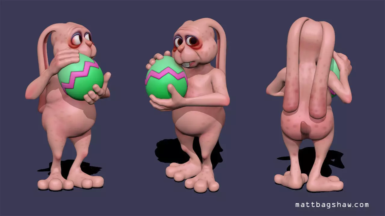 All Your Egg Are Belong To Us Colour Print Free 3D model_0