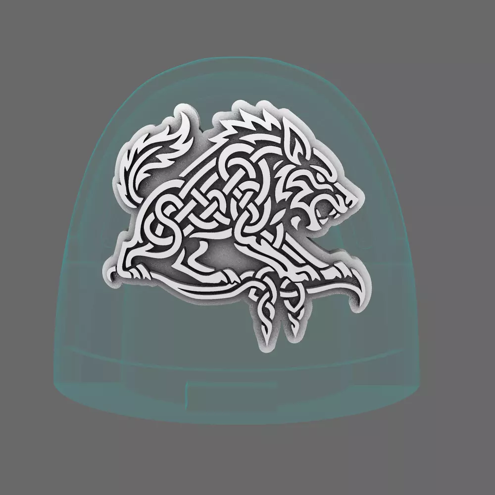 Arctic Prowler V10R Shoulder Symbols RIGHT 3D print model