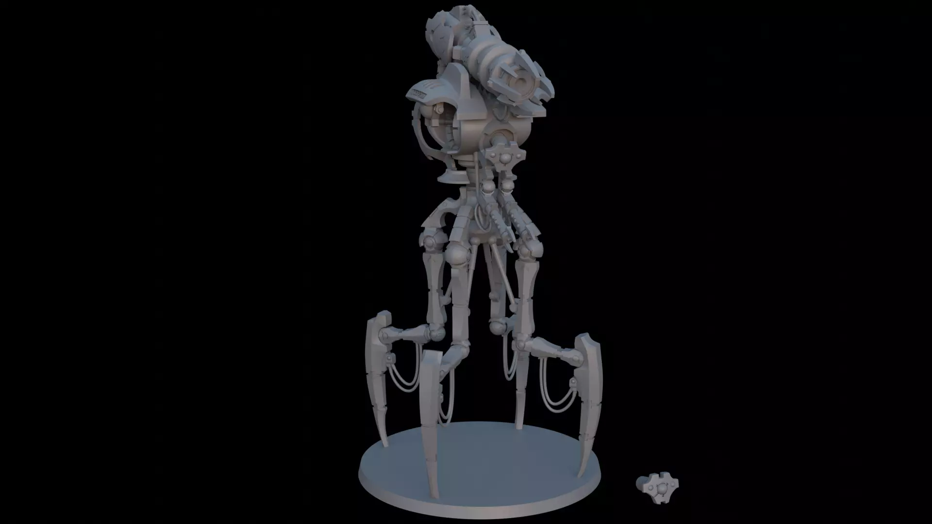 Cyber Lord Space Zombies Doomstalker 3D print model