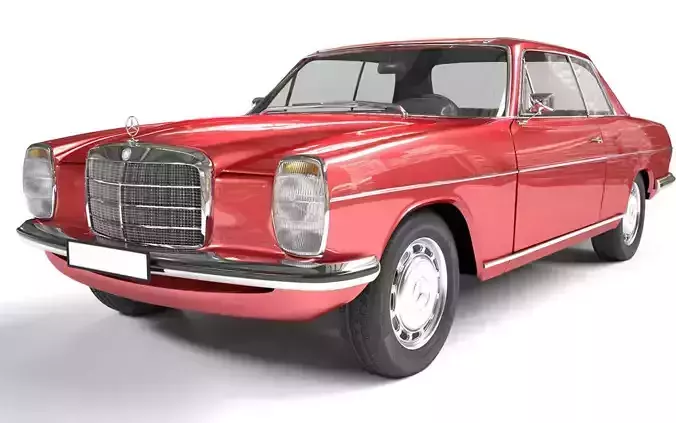 Mercedes Coupe W114 240D 3D model