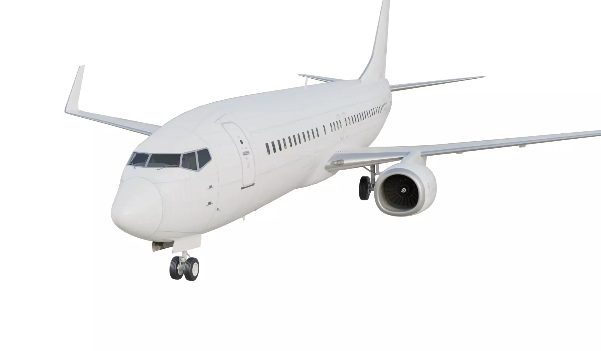Boeing 737-800 Realistic Jet Airliner Plane 3D model