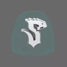 Void Serpents V10R Shoulder Symbols RIGHT 3D print model