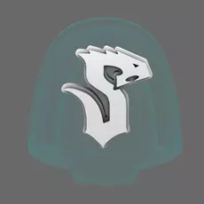 Void Serpents V10B Shoulder Symbols RIGHT 3D print model