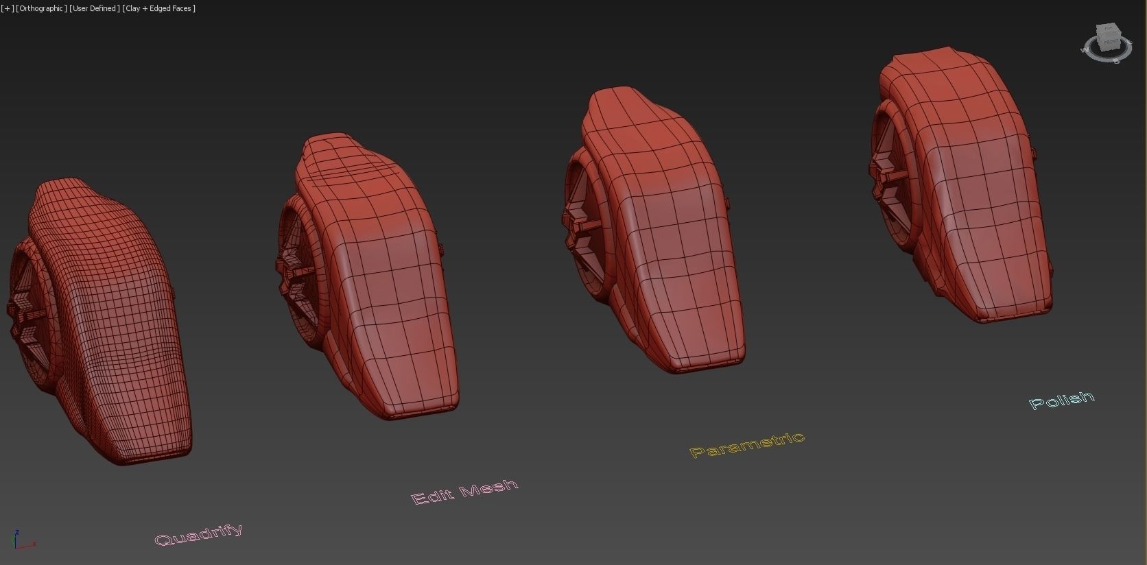 Solo Wheel Car - Low Poly Free low-poly 3D model_1