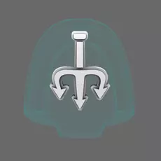 Star Tridents V10B Shoulder Symbols 3D print model