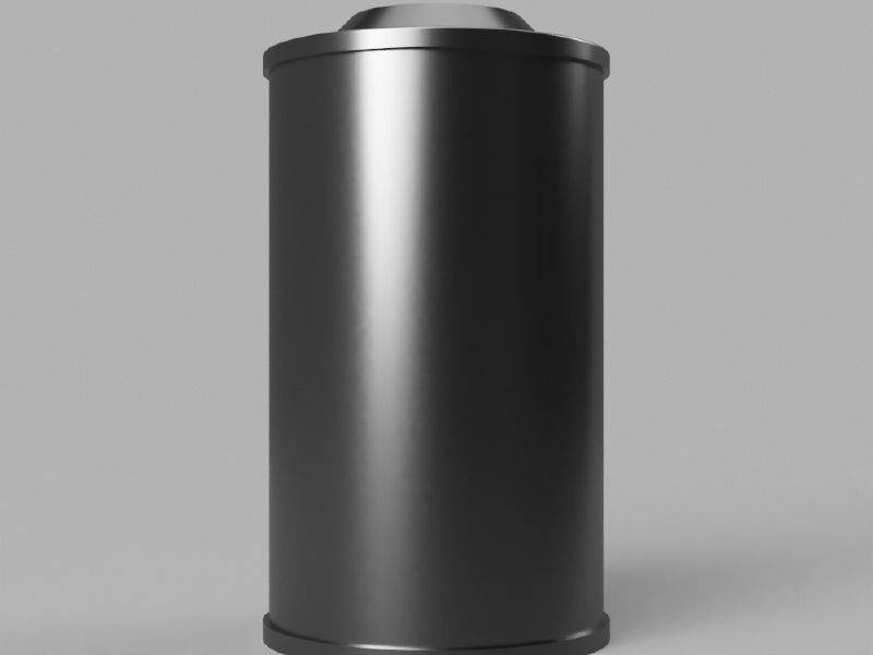 Tusken Raider Neck Rebreather Brasso Tin 3D print model_3