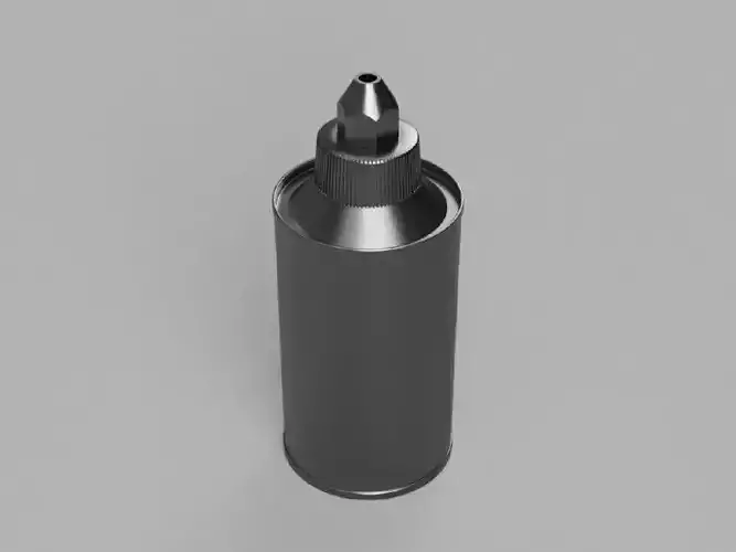 Tusken Raider Neck Rebreather Brasso Tin 3D print model