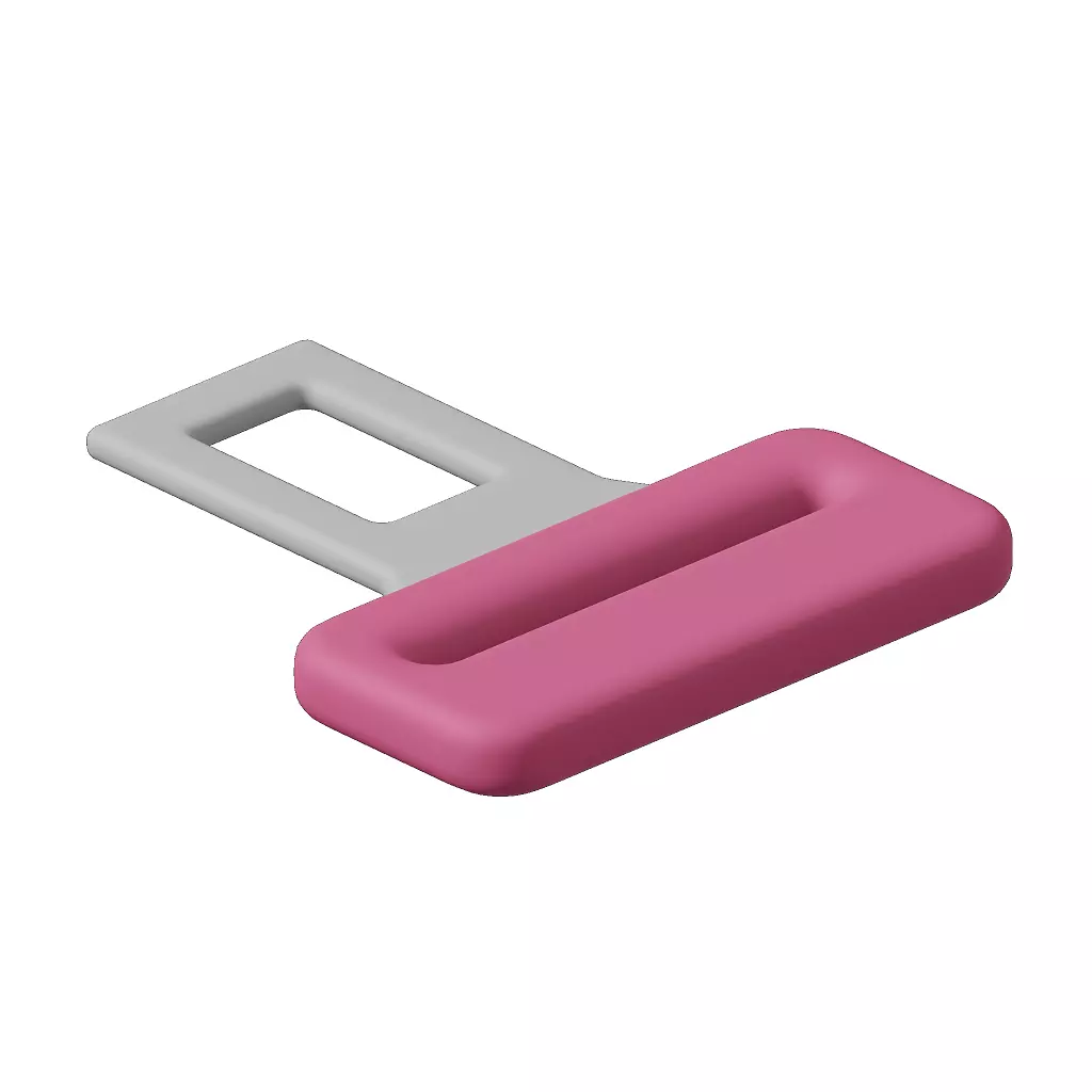 Baby Car Seat Buckle Toy 3D model