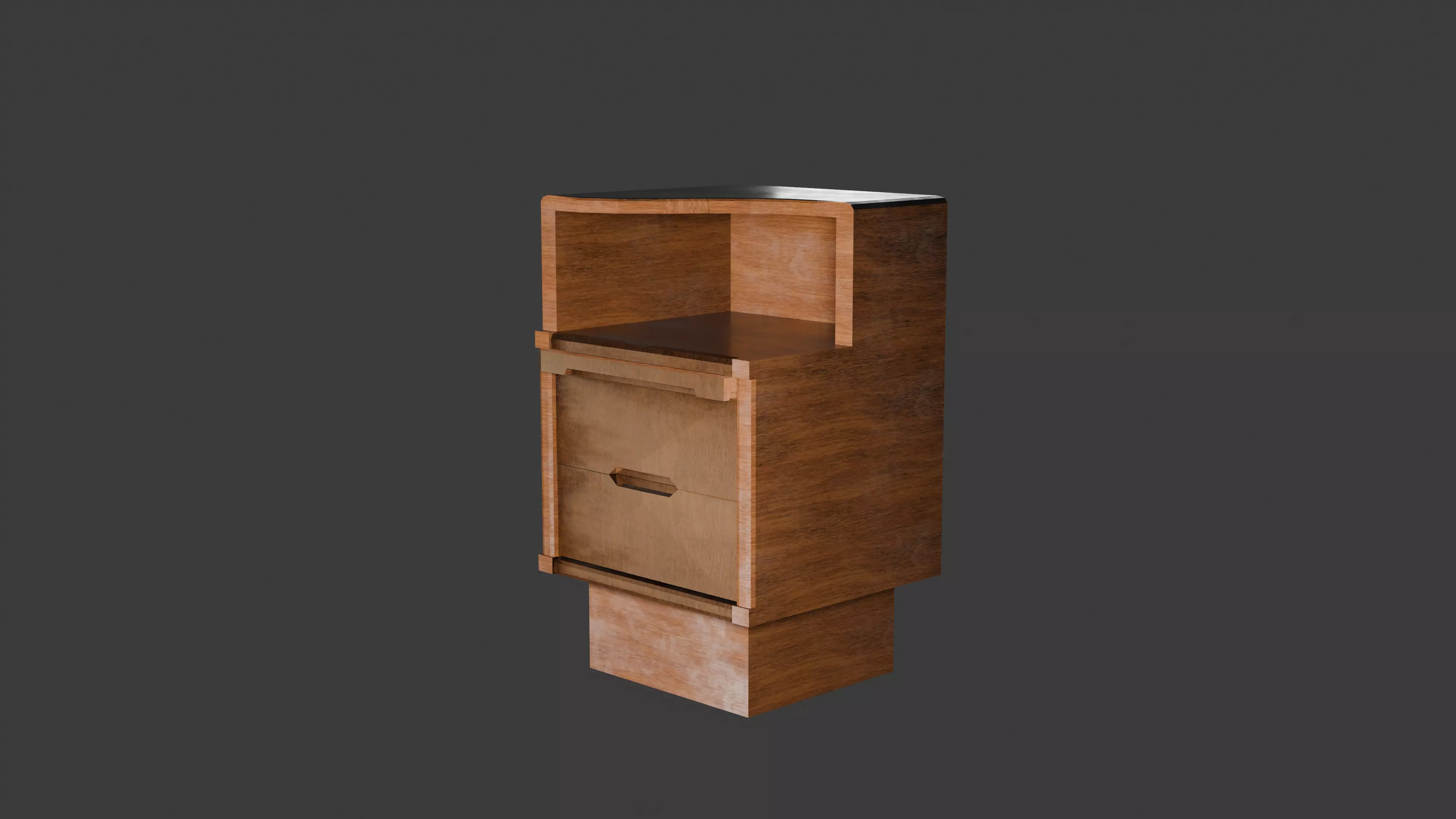 Bedside Table Free low-poly 3D model