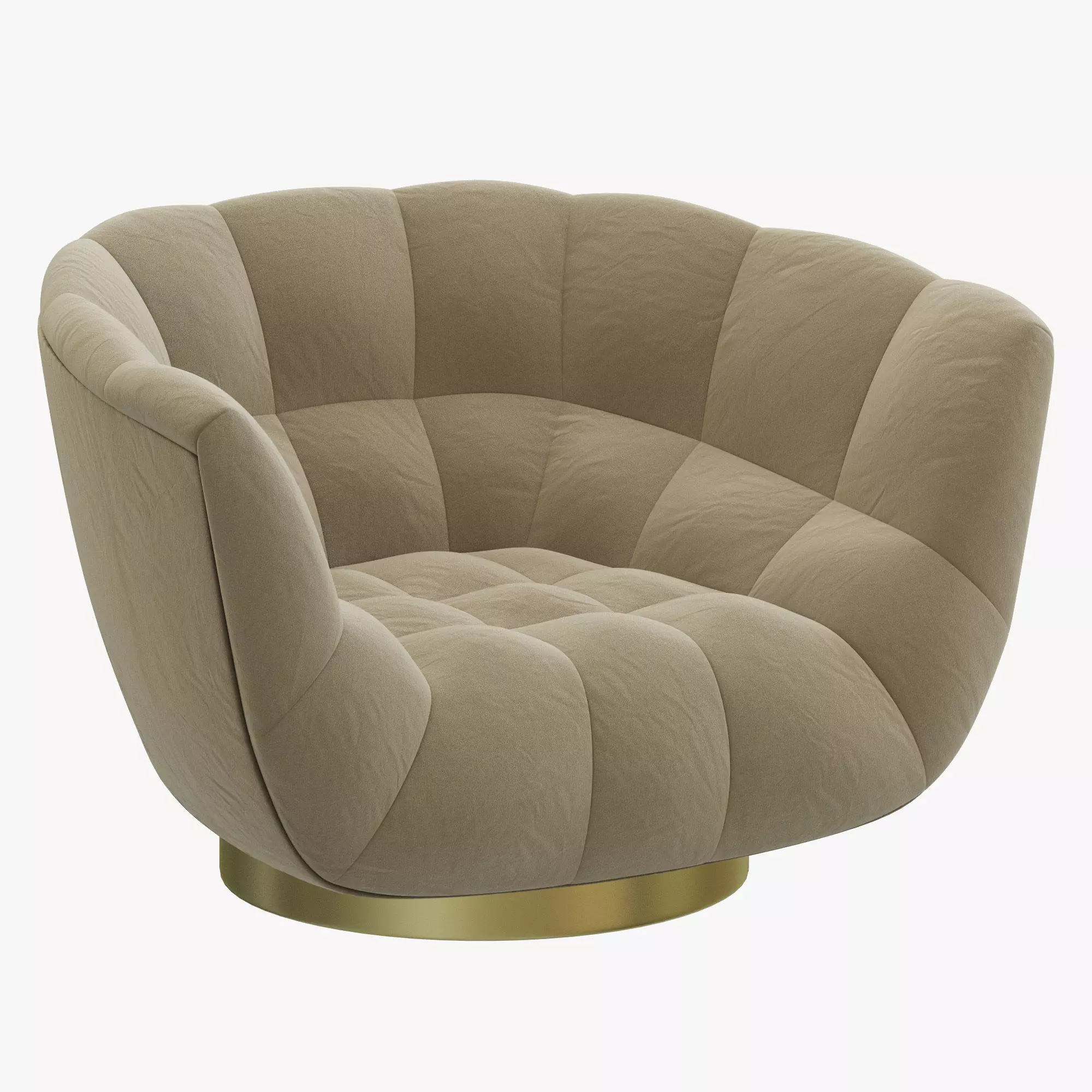 Brabbu Essex armchair 3D model_0
