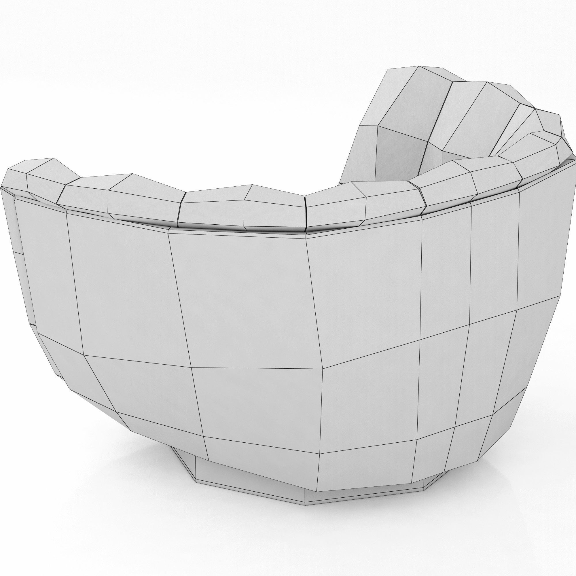 Brabbu Essex armchair 3D model_11