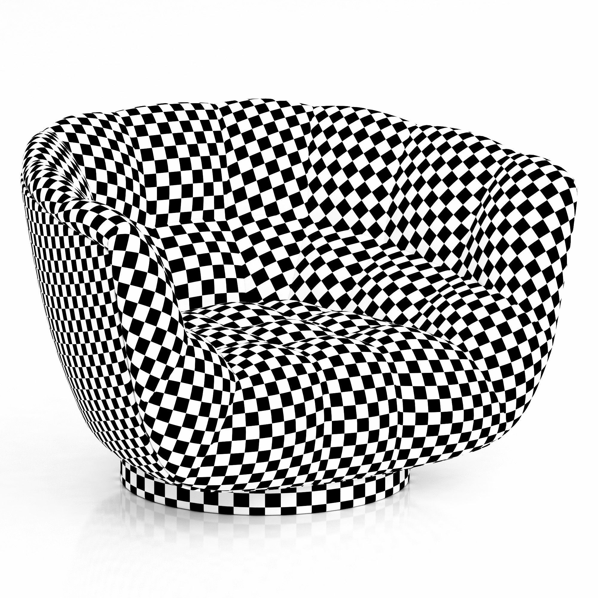 Brabbu Essex armchair 3D model_7