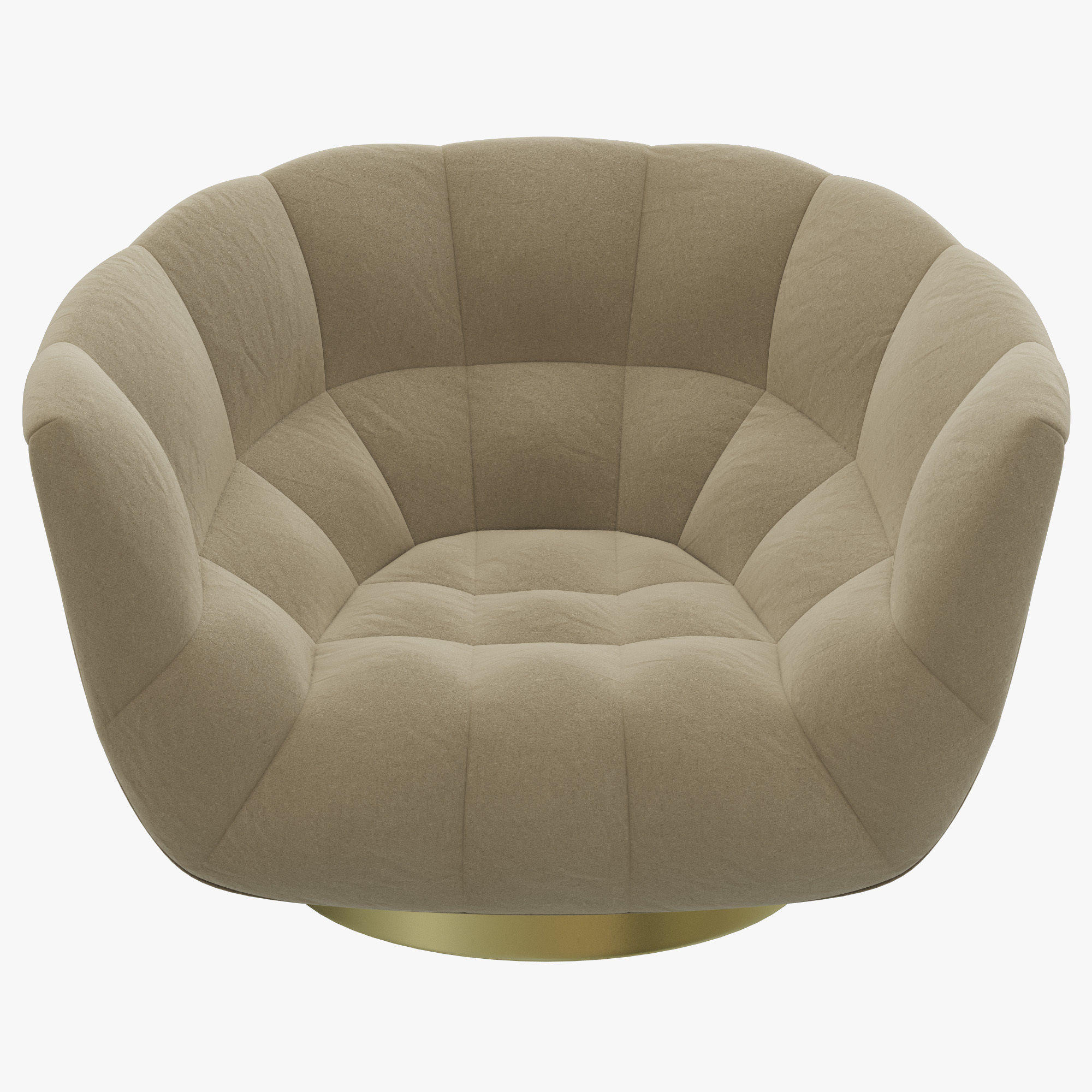 Brabbu Essex armchair 3D model_5