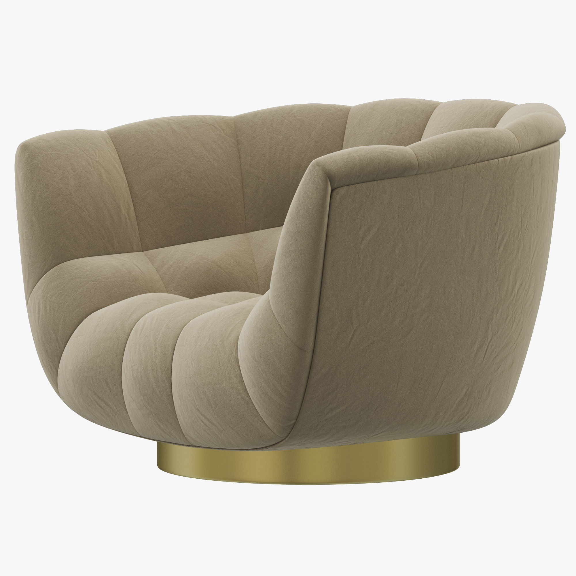 Brabbu Essex armchair 3D model_3