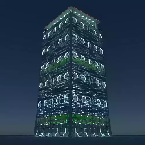 Sci-Fi 2 modern skyscraper