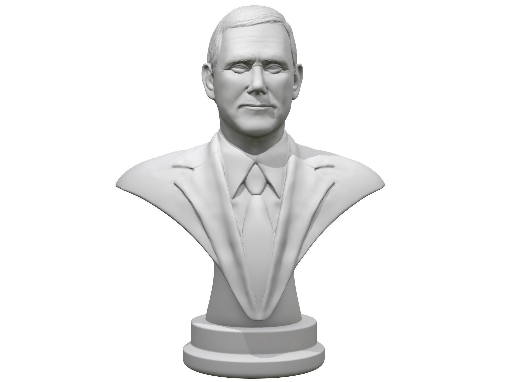 Trump Pence pack 3D print model_1