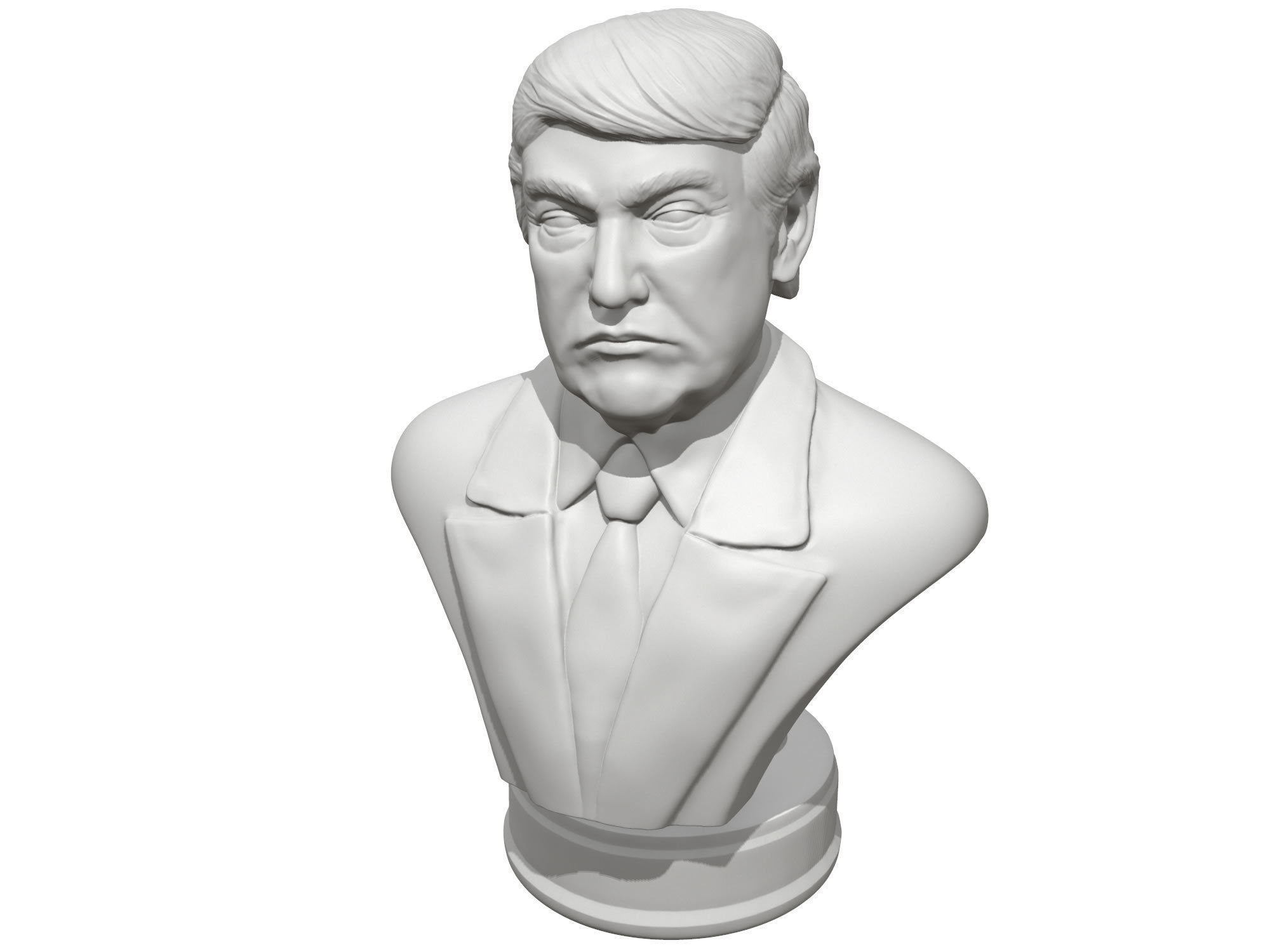 Trump Pence pack 3D print model_16