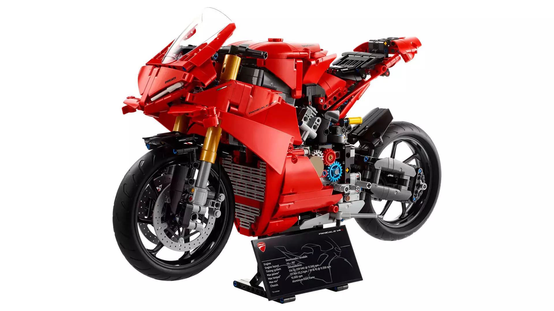 TwindBricks3D - 42202 Ducati Panigale V4 S Motorcycle 3D print model