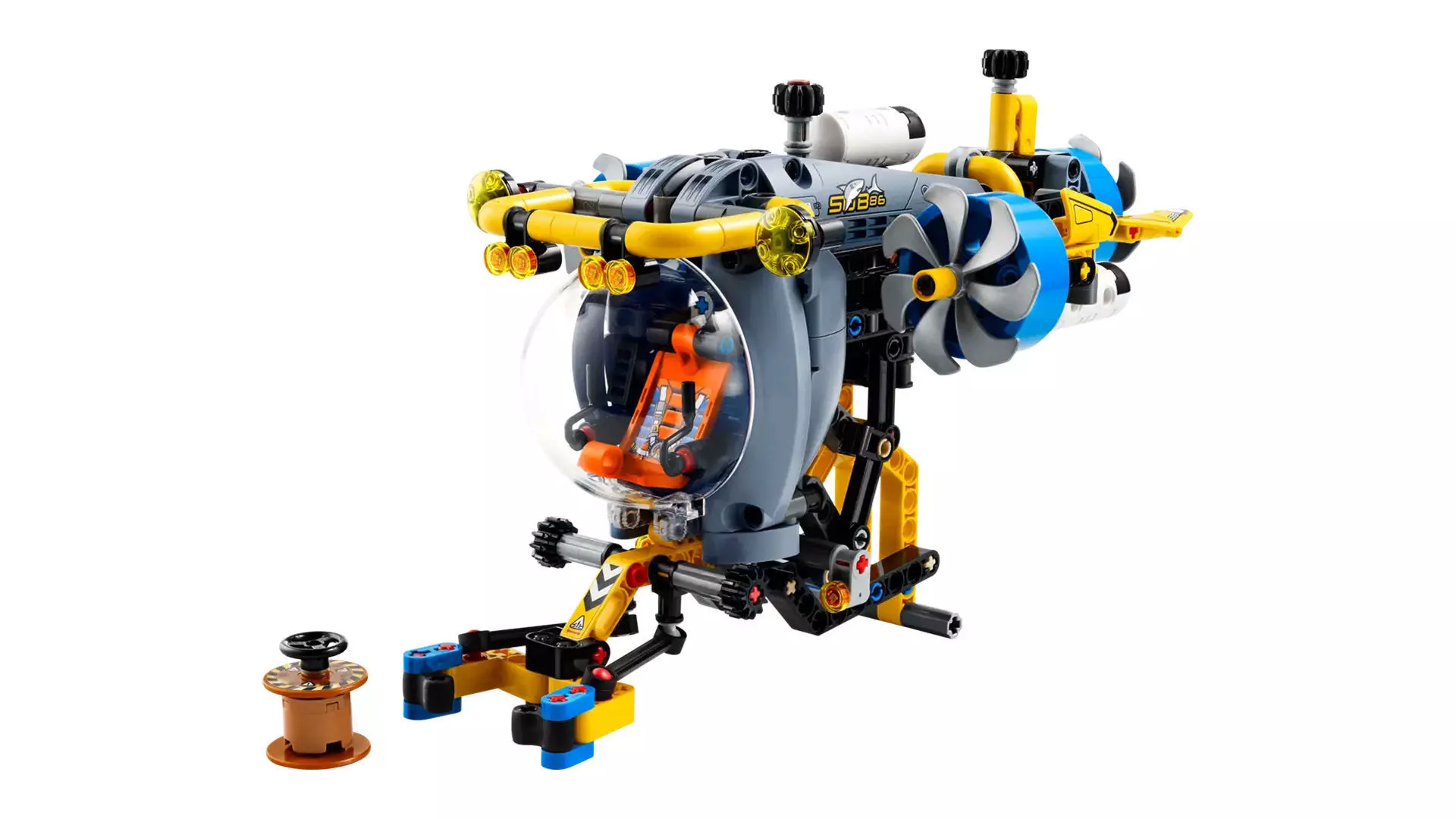 TwindBricks3D - 42201 Deep-Sea Research Submarine 3D print model