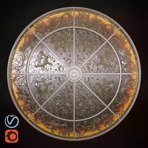 Stained glass ceiling