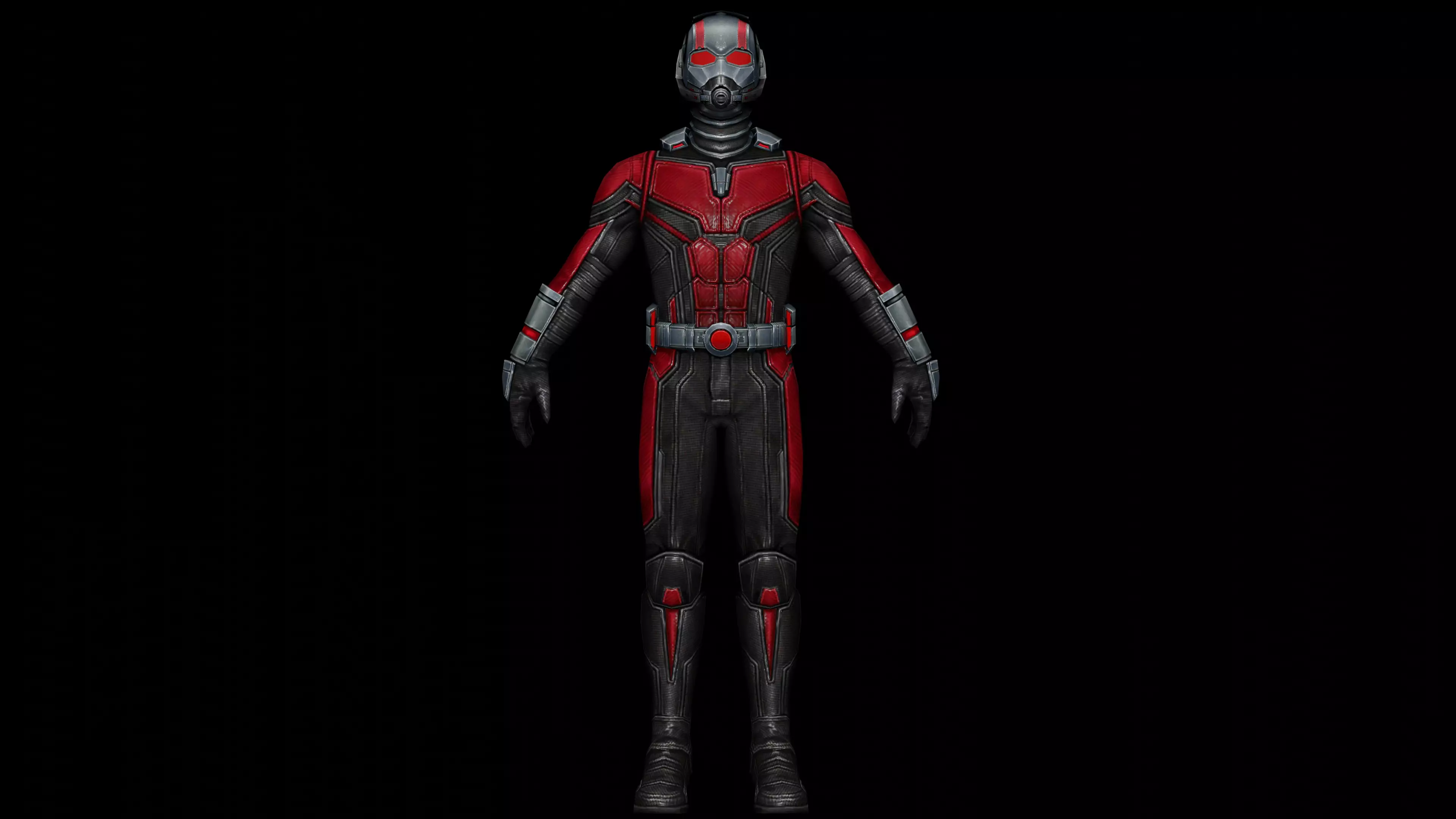 Ant Man 3D Model Low-poly 3D model