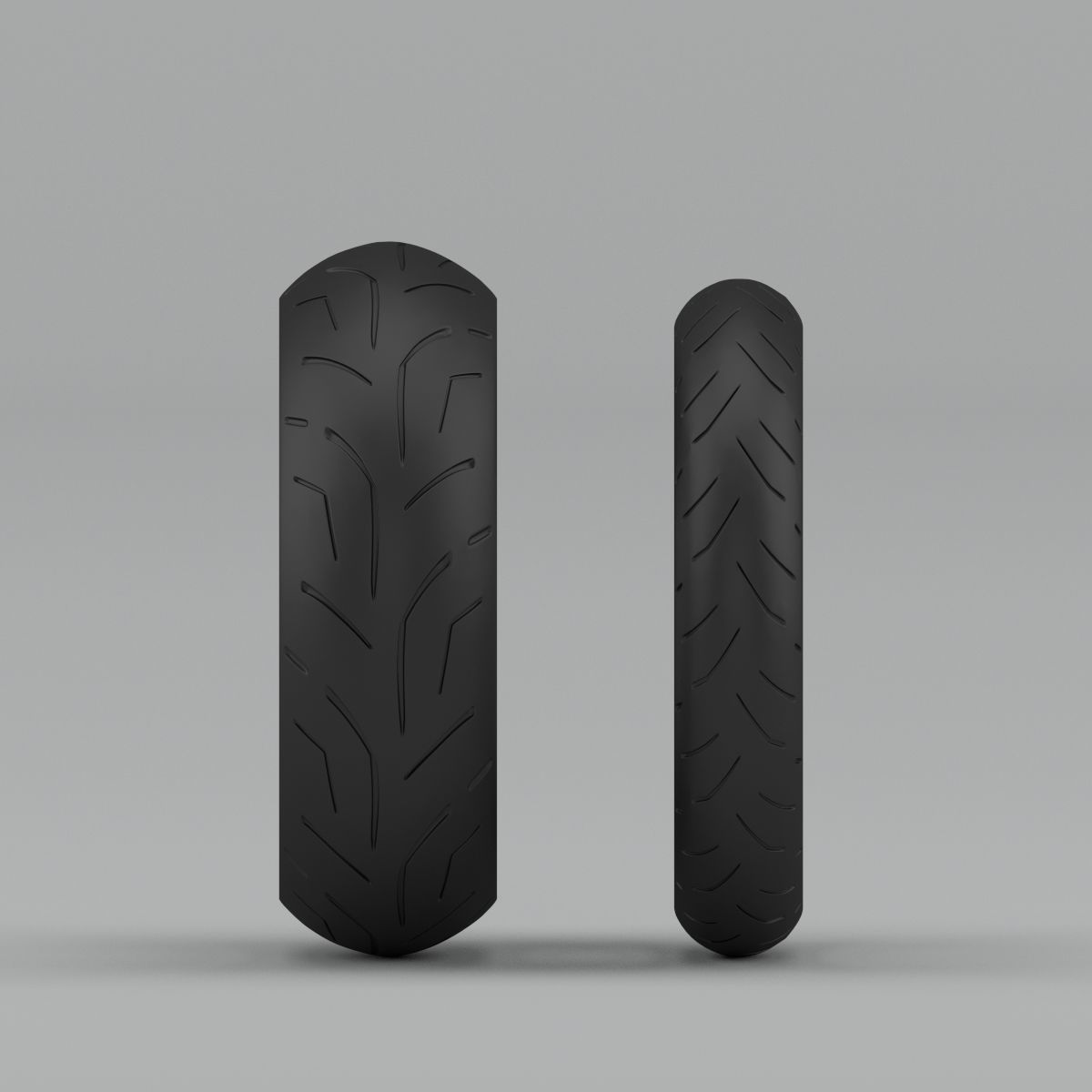 Bridgestone Battlax s20 Low-poly 3D model_1