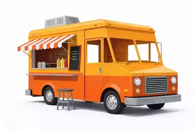 Street Food Truck Mobile Food Service Vehicle