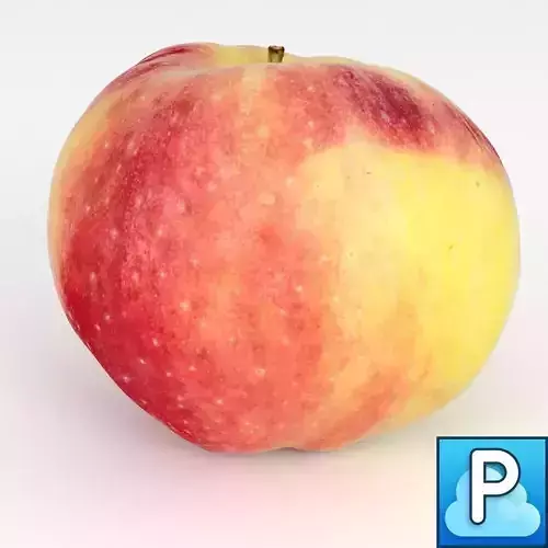Photorealistic apple 2
