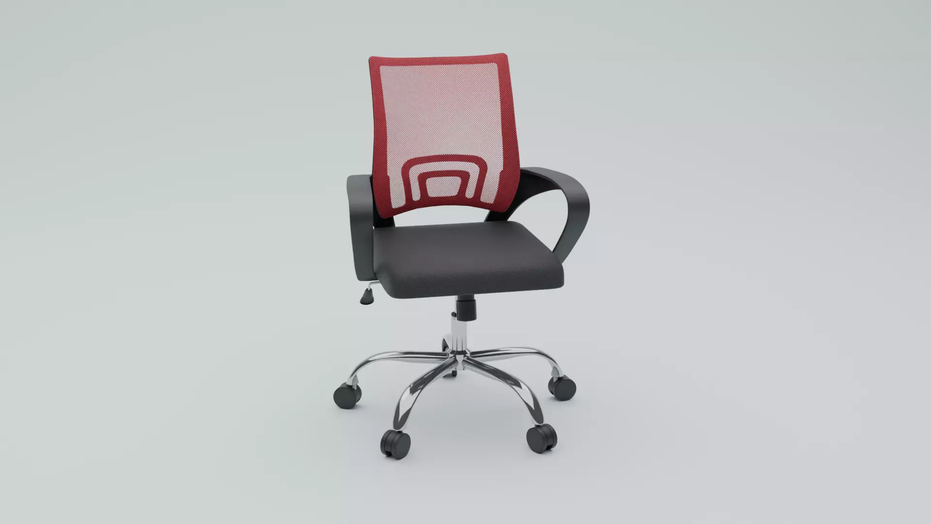 Office Chair Low-poly 3D model