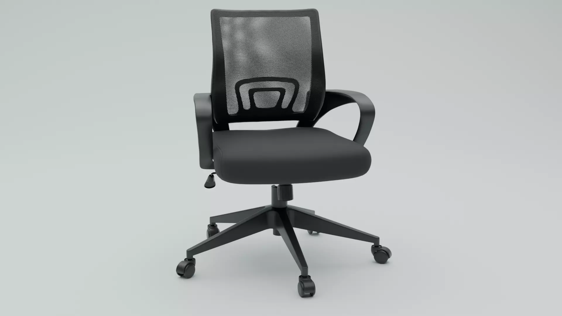 Office Chair Low-poly 3D model