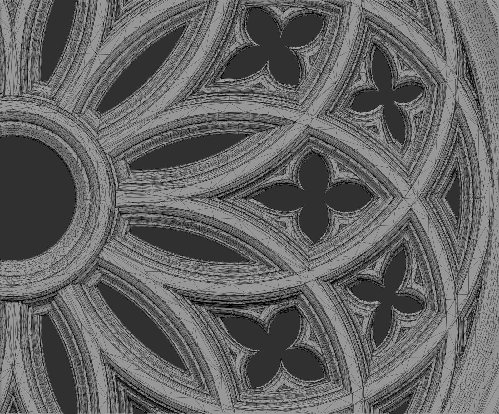 Gothic Tracery 3 3D print model_4
