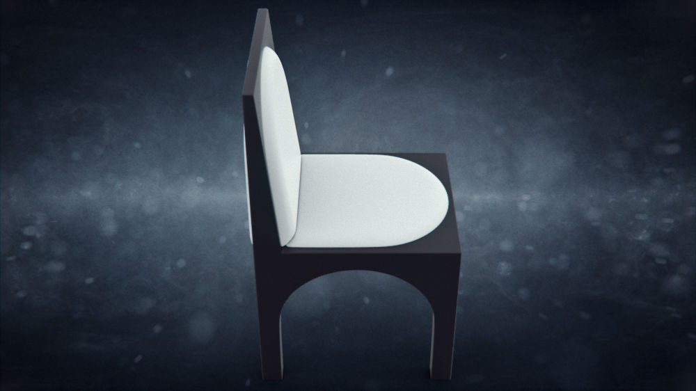 Kelly Wearstler Roxbury Chair Low-poly 3D model_2
