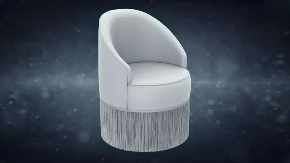 DIMORESTUDIO Poltroncina Chair 068 Low-poly 3D model