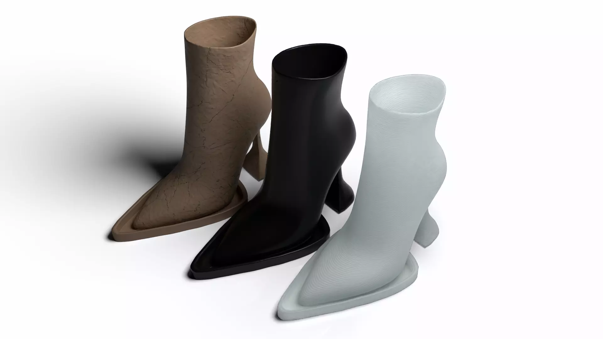 This High Heel Womens Boot Planter 3D print model