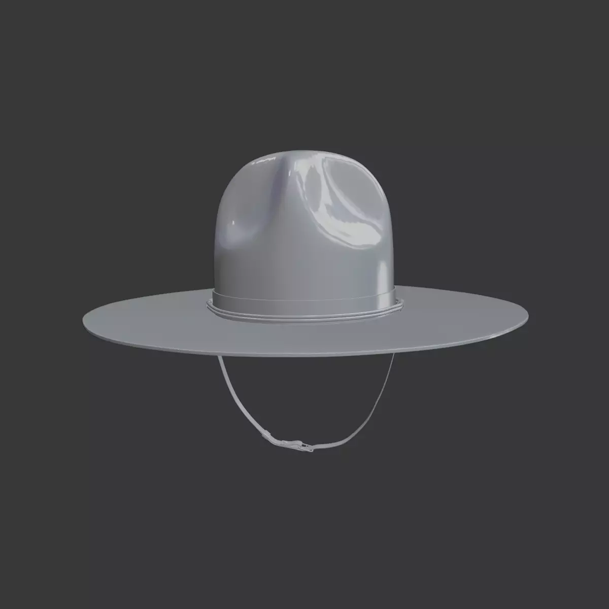Campaign Hat 3D Printable 3D print model