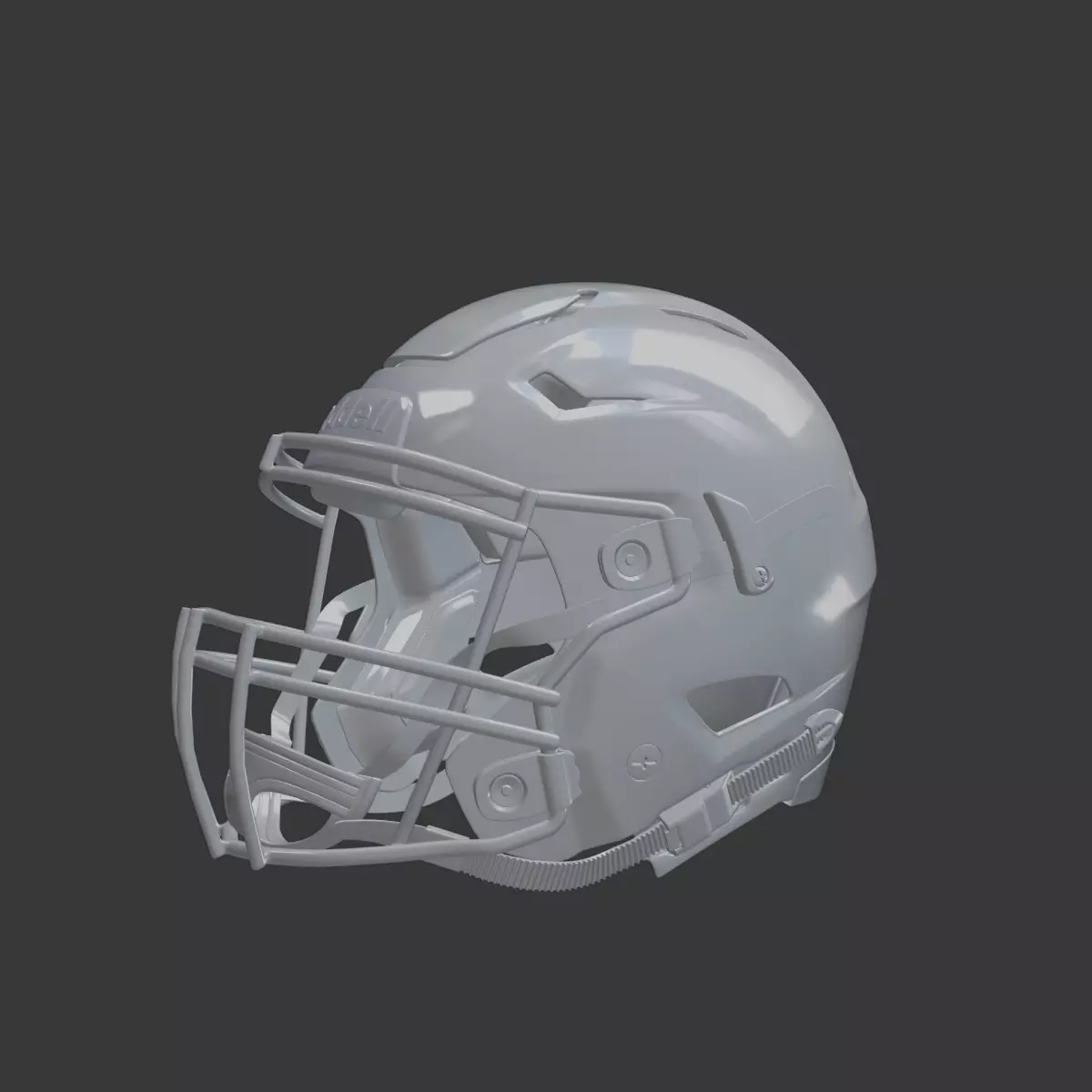 Riddell SpeedFlex Youth Football Helmet 3D Printable 3D print model
