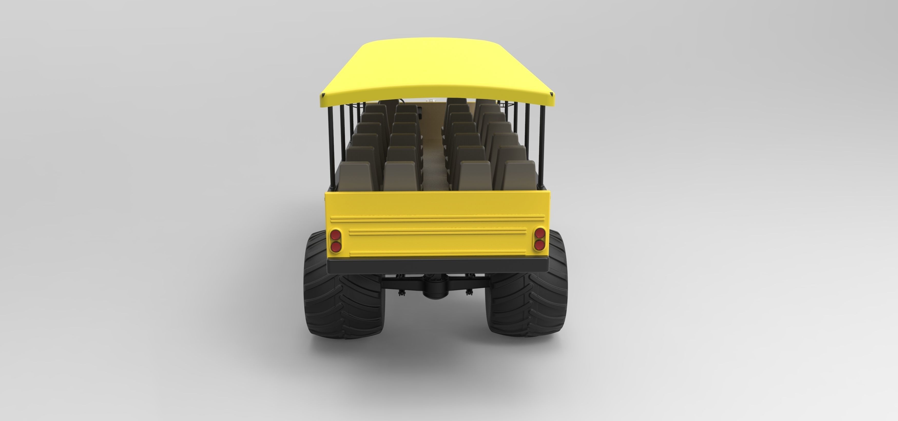 Safari Monster Truck 3D model_11