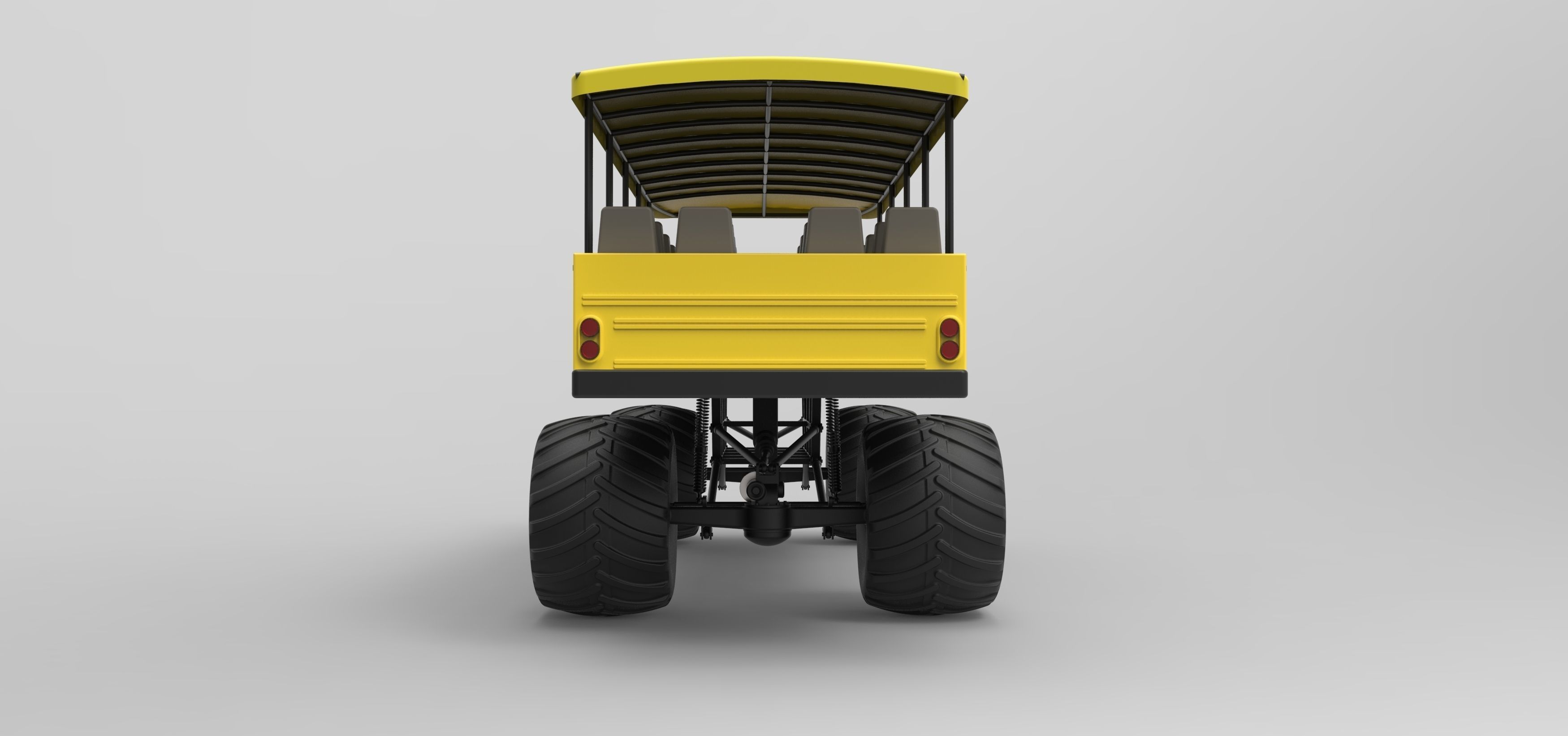 Safari Monster Truck 3D model_12
