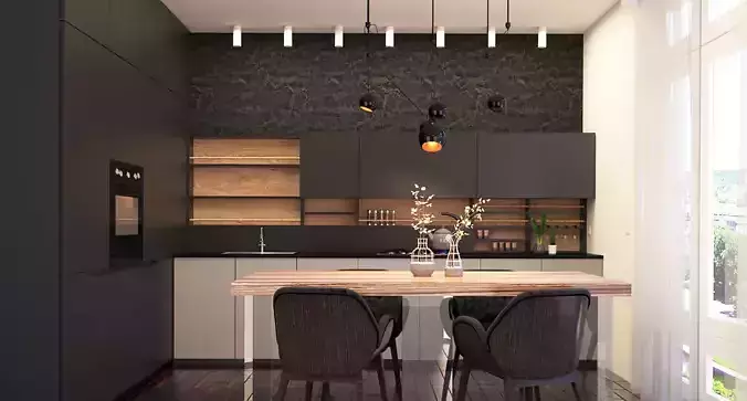 Italian Modern Kitchen 