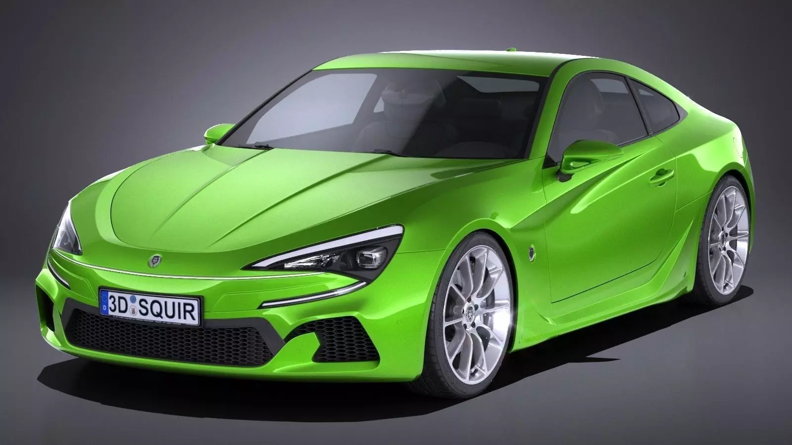 Generic Coupe GT 2017 3D model_0