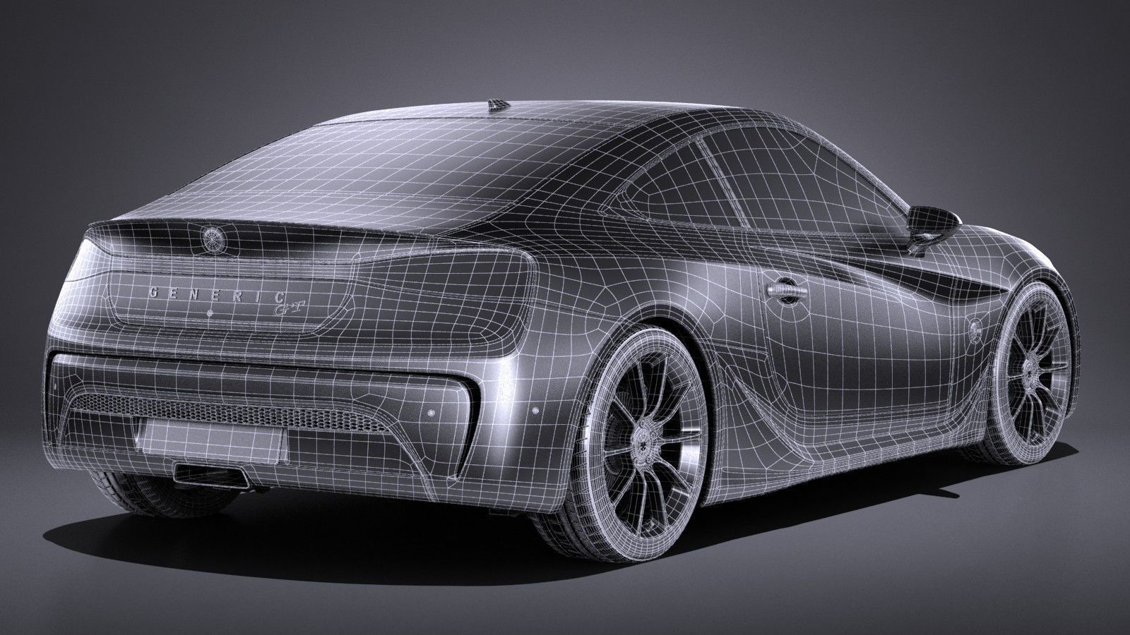 Generic Coupe GT 2017 3D model_15