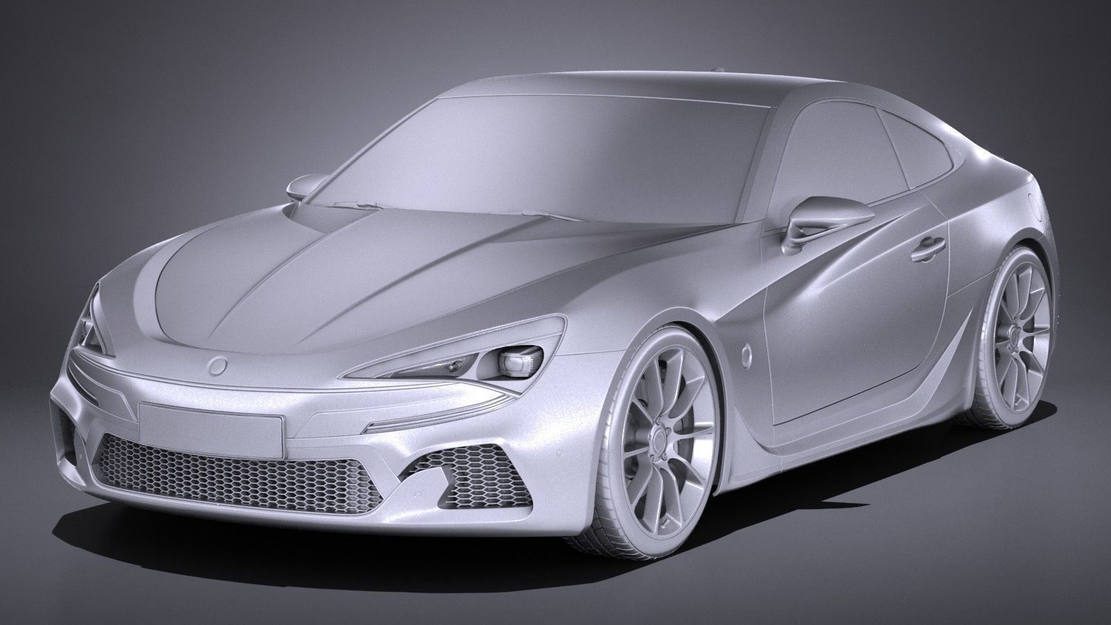 Generic Coupe GT 2017 3D model_8