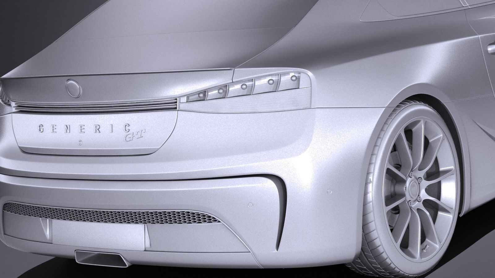 Generic Coupe GT 2017 3D model_10