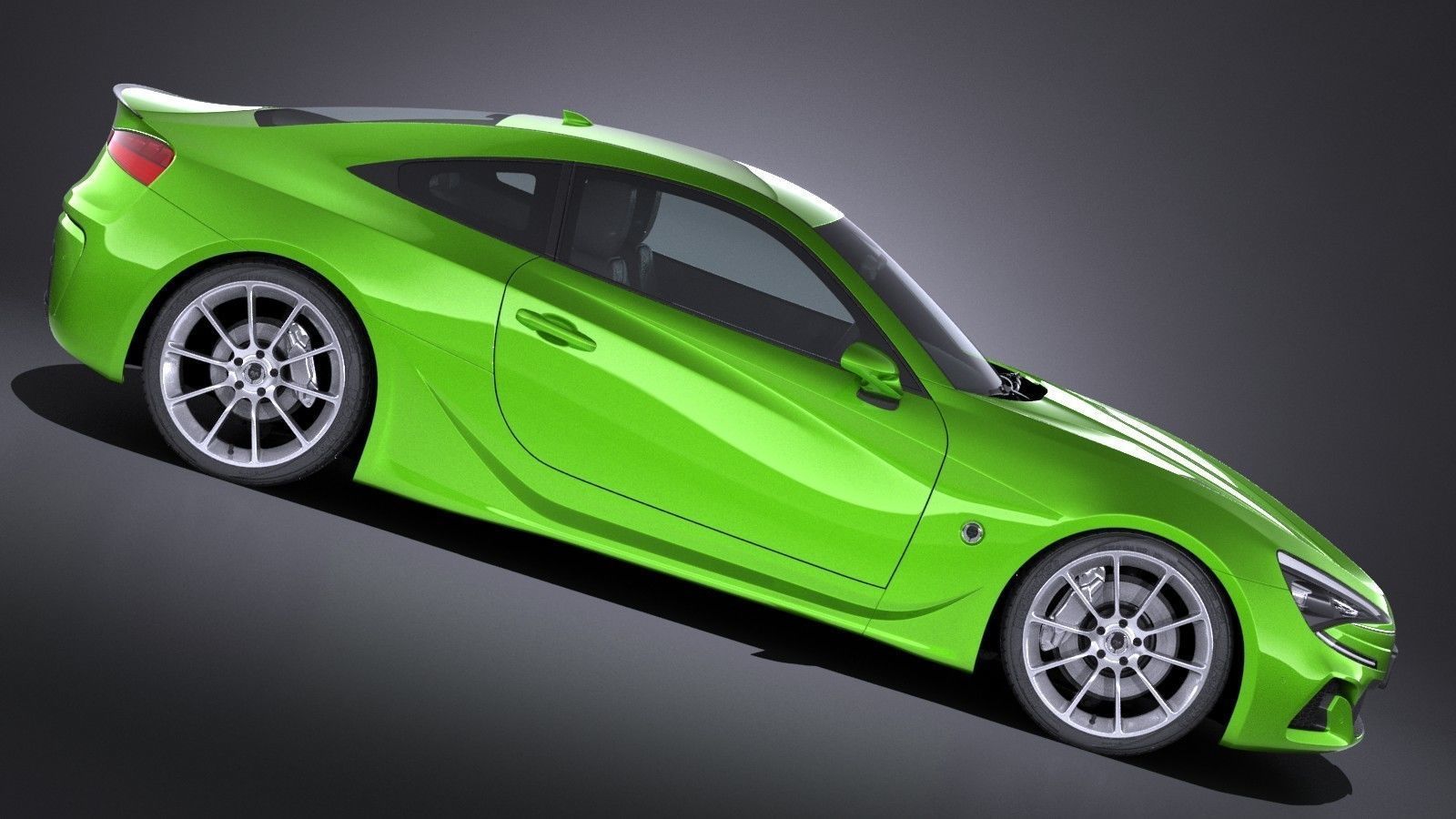 Generic Coupe GT 2017 3D model_6
