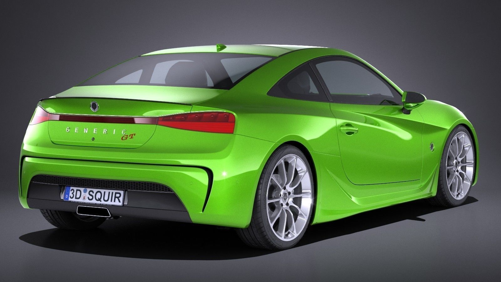 Generic Coupe GT 2017 3D model_5