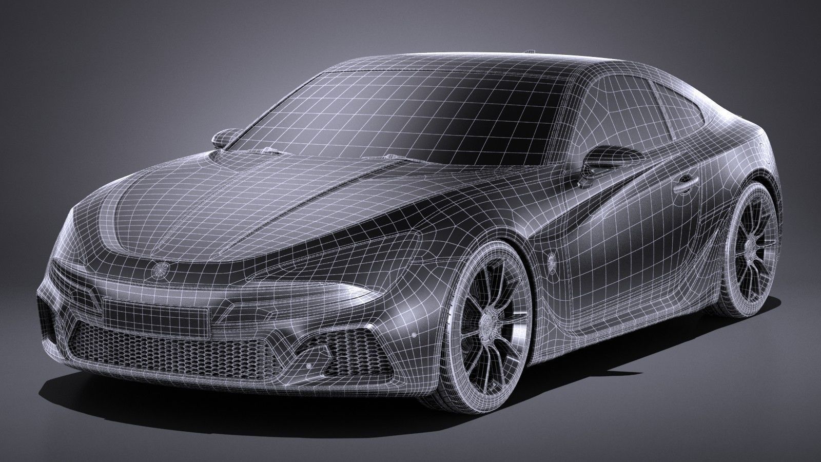 Generic Coupe GT 2017 3D model_14