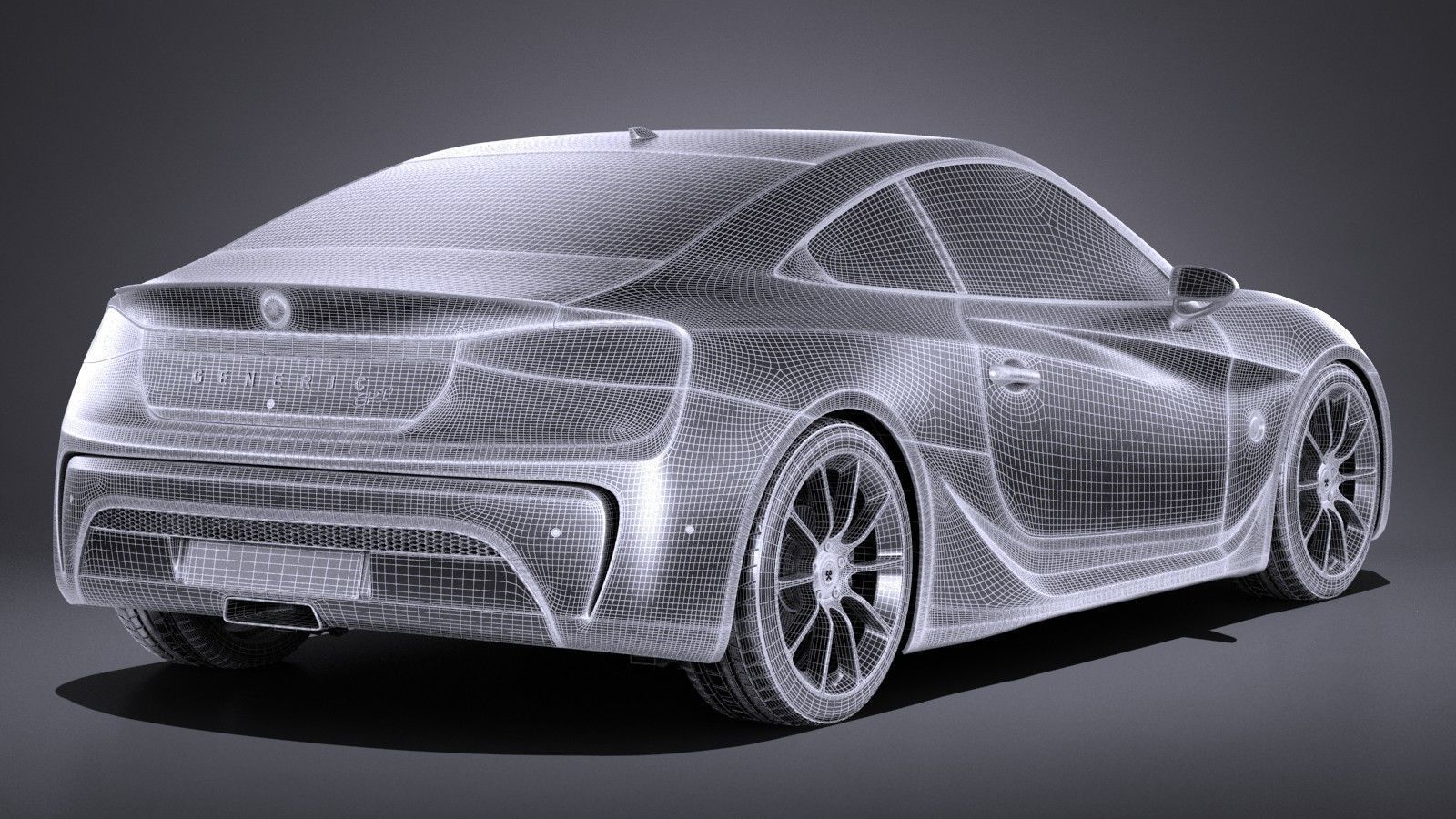 Generic Coupe GT 2017 3D model_13