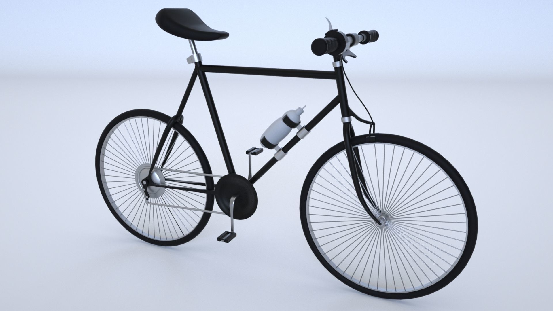 Massive Gym Equipment Collection 3D model_12