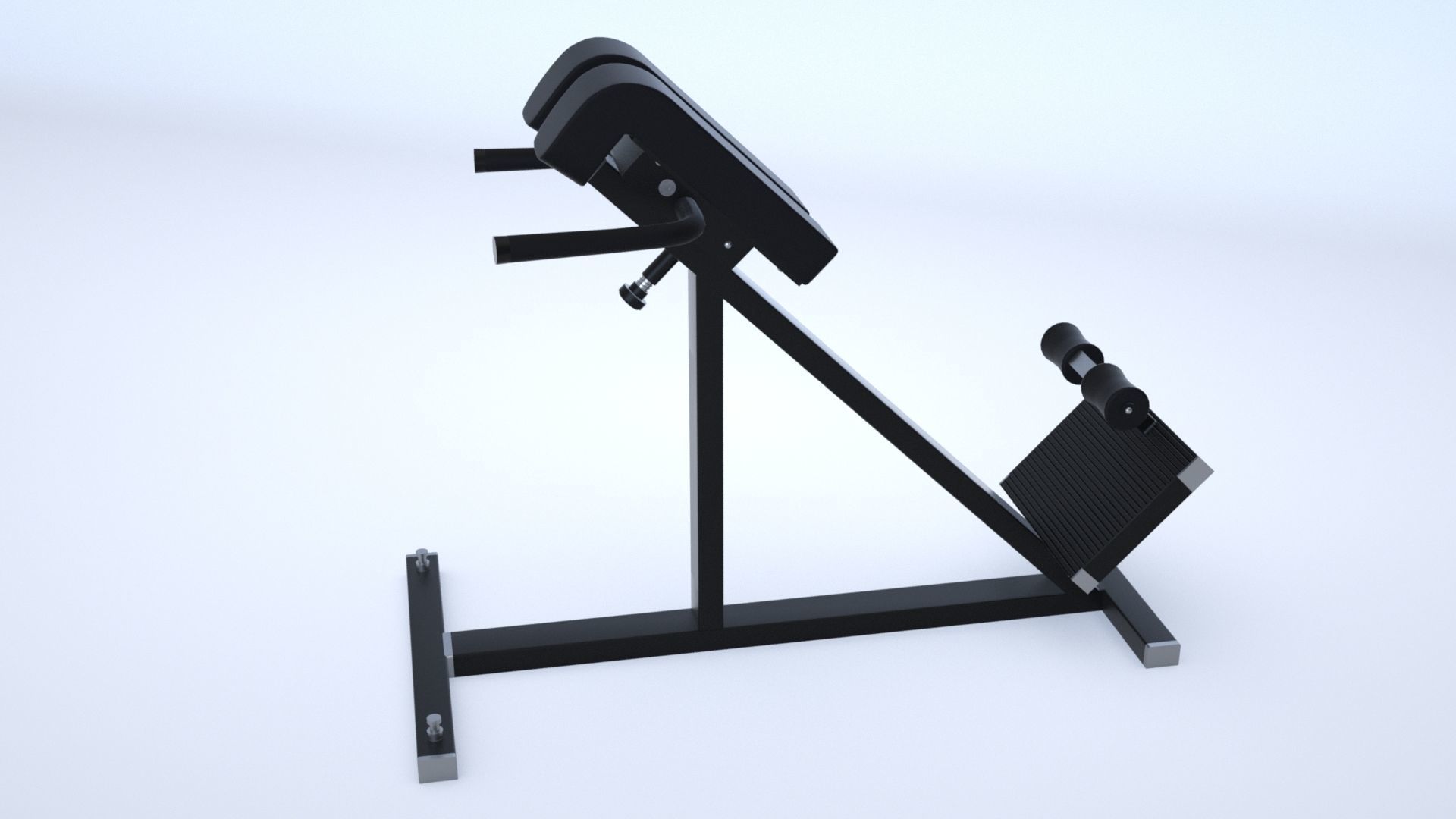 Massive Gym Equipment Collection 3D model_18